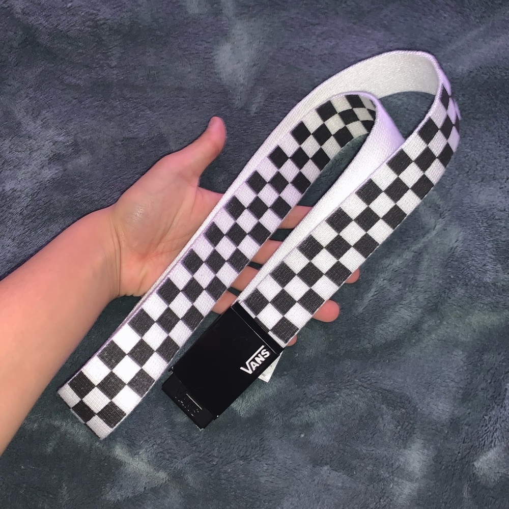 Vans checkerboard belt